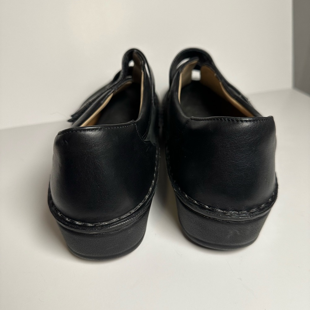 Finn Comfort Germany Men's Black Leather Oxford Work Shoe Loafers Size 41 - Picture 4 of 11